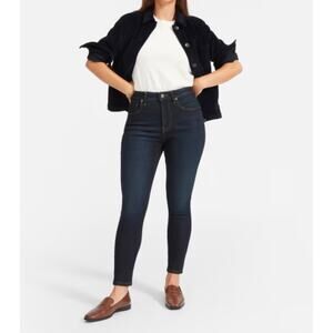 Everlane The High-Rise Blue Ankle Skinny Jean 27
